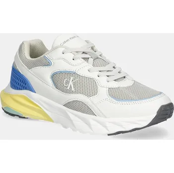 Dívčí tenisky Dětské sneakers boty Calvin Klein Jeans V3X9.83006.35.39 béžová 01X, EUR 37