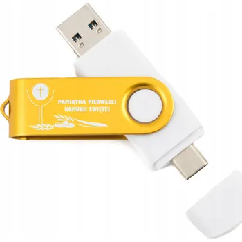 USB flash disk Flash disk k PRVNÍMU SVATÉMU PŘIJÍMÁNÍ dárek 32 GB USB 2.0 USB-C + GRAVÍROVÁNÍ A Svaté Přijímání