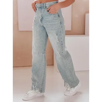 Dámské pytlovité džínové kalhoty BAGETSON modré