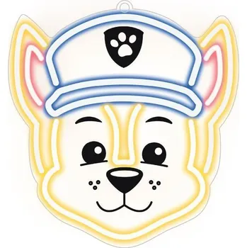 Žárovka TelForceOne S.A Dekorativní LED neon Tlapková patrola - Chase