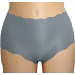 GreeNice Neviditelné kalhotky s vlnkovým lemem 9516Z Barva: šedá, Velikost: M-L