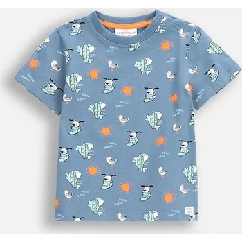 Kojenecké tričko Coccodrillo WC5143202HBN modrá 55X, vel. 68