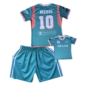 Míčový sport Numberoplus Dětský Fotbalový dres Inter Miami FC - Lionel Messi Royal 10 Velikost: 8-let.(vel.122)