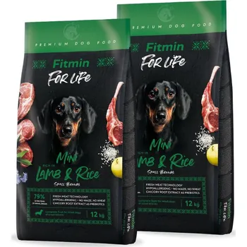Fitmin For Life Adult Mini Lamb/Rice Krmivo pro psa Fitmin For Life Adult Mini Lamb/Rice