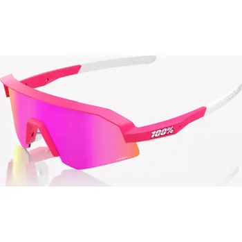 Sluneční brýle Brýle 100% Slendale XS Pitaya/Hiper Vital Pink Mirror