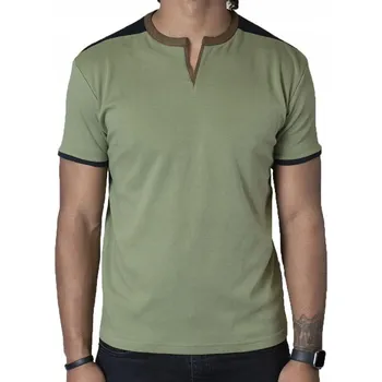 Pánské tričko Klasické zelené tričko T-shirt Spear Point L