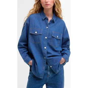 Dámská košile Barbour Woodrow Oversized Denim Shirt