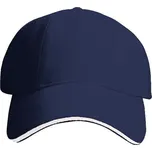 ROLY kšiltovka TURNED SANDWICH, námořní modrá / bílá