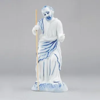 Betlém Cibulák Svatý Josef 7,5 x 5,5 x 15,5 cm 0,170g Originál Český porcelán Dubí
