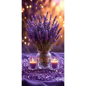 Diamantové malování Diamantové malování - Levandulový relax (100x50)