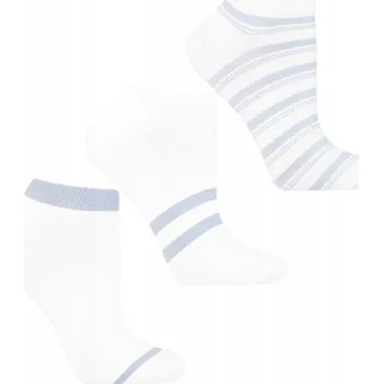 Dámské ponožky Kotníkové Kotníkové Ponožky Moraj s pruhy, velikost 38-41