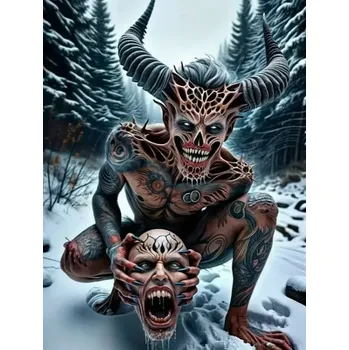 Diamantové malování Diamantové malování - Monsters (40x50)