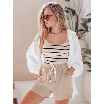 Dámské kraťasy NOT TOMORROW khaki barva