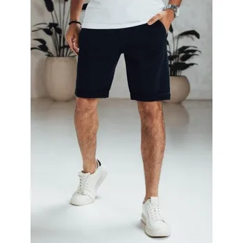 Pánské kraťasy Pánské tmavě modré džínové šortky