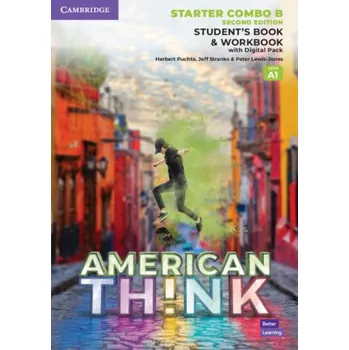 Anglický jazyk Think Starter Student's Book and Workbook with Digital Pack Combo B American English – Brian Hart,Herbert Puchta,Jeff Stranks,Peter Lewis-Jones (EN)