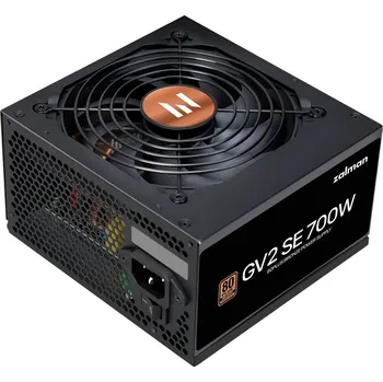 Počítačový zdroj Zalman zdroj ZM700-GV2SE 700W/ ATX / akt. PFC / 120mm ventilátor / 80PLUS ZM700-GV2SE