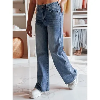 Dámské skinny džíny s páskem BAGTRENDY modré