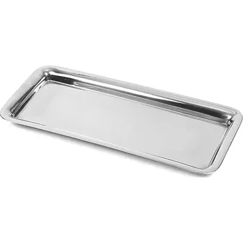 Orion 153495 servírovací tác 38,5 x 17 cm stříbrný