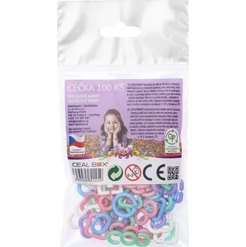 Obraz Céčka 100 ks - pastelové barvy