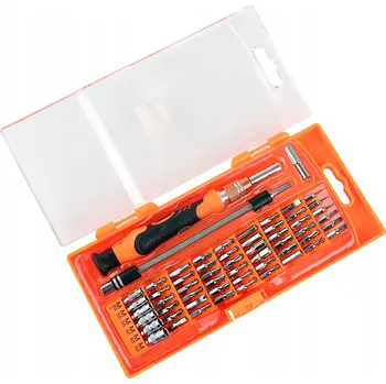 Šroubovák SADA PRECÍZNÍCH ŠROUBOVÁKŮ A BITŮ TORX JAKEMY JM-8125 PRO TELEFONY 58v1