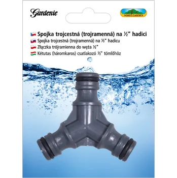 Spojka na hadici 1/2 trojcestná 3ramenná