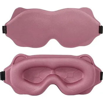 Škraboška na spaní 3d maska na spaní bez světla | spací maska, maska na oči - Růžový
