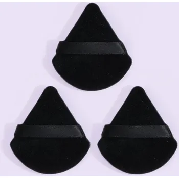 Make-up Makeup houbička pro nanášení | kosmetické pomůcky - 3 kusy černé