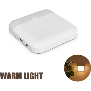 Noční světlo Pohybové noční světlo | osvětlení - teplé světlo , 1 ks