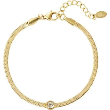 Náramek ORNAMENTI Pozlacený náramek Elegance gold