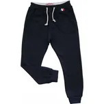 Chlapecké tepláky s kapsami, tmavě modré bavlna Revaj 176 PL