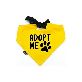 Šátek Bandana/Šátek Psiakrew žlutý S