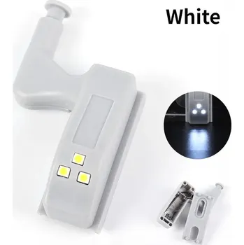 Noční světlo LED světlo do skříně se senzorem pohybu | noční osvětlení - Bílý , 10 ks