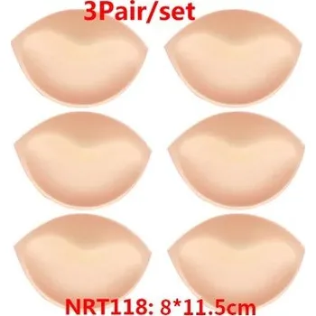 Těhotenské spodní prádlo Push up vložky pro sportovní podprsenky a bikiny | vložky do podprsenky - 3Párová kůže