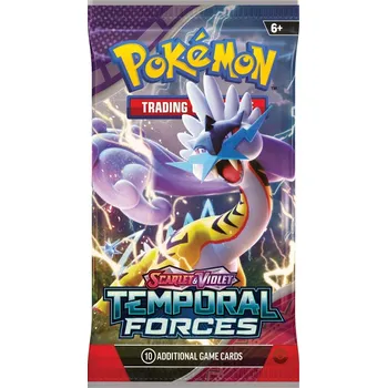 Sběratelská karetní hra Pokémon TCG Scarlet & Violet 05 Temporal Forces Booster mix motivů