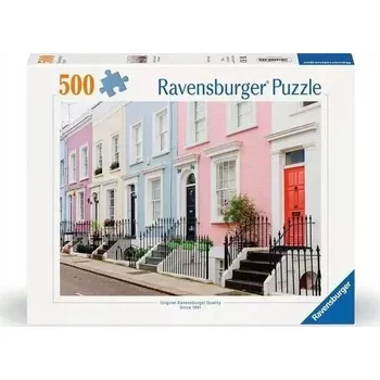 Puzzle Puzzle Ravensburger 500 dílků RAVENSBURGER 2D 500 Barevné činžovní domy Londýn