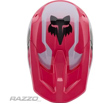 Auto-moto Náhradní kšilt dětské helmy FOX Youth V1 Visor Lean Pink 2025