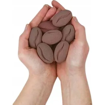 Sada 10 kávových kuliček Bomby do koupele s vůní kávy měnící barvu