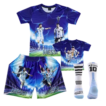 Fotbal Numberoplus Dětský fotbalový dres + fotbalové ponožky Argentina - Lionel Messi Sport 10 Velikost: 8-let.(vel.122)