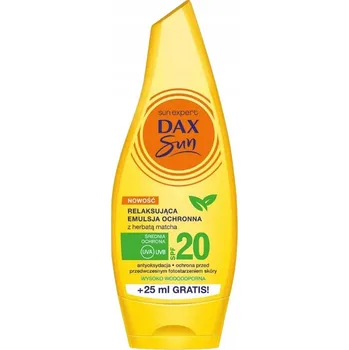 Přípravek na opalování Dax Sun Ochranná emulze s Matcha čajem SPF 20 175 ml