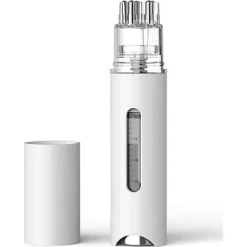 Masážní přístroj Masážní hřeben proti padání vlasů s olejovou nádržkou | masážní pomůcka, péče o pokožku - 15ml - Bílá