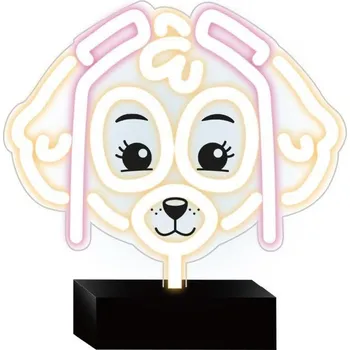 Žárovka TelForceOne S.A Dekorativní LED neon na stojanu Tlapková patrola - Skye