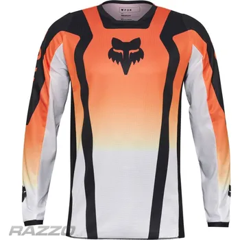 Moto dres Pánský MX dres FOX 180 Lean Jersey Flo Orange 2025 XXL