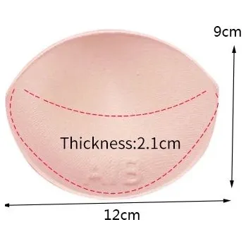 Dámské plavky Měkké vycpávky pro push up efekt v plavkách | prsní vycpávky, plavkové vložky - 1 pár NRT16