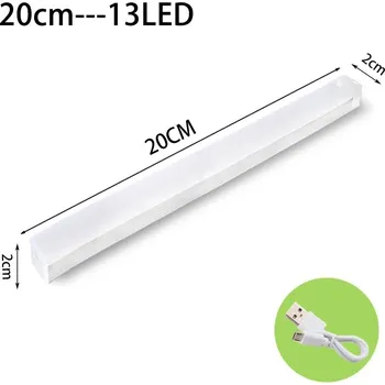 Noční světlo Noční led světlo s pohybovým čidlem pro schody a skříně | pohybové osvětlení 3 ks - 20 CM , Teplé světlo