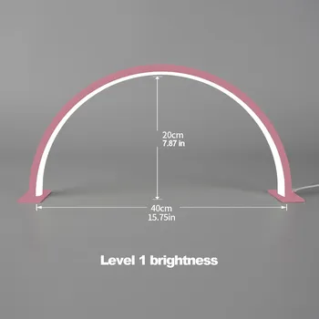 UV lampa na nehty Uv led lampa na nehty poloměsíc | kosmetická lampa, stolní lampa - Růžový