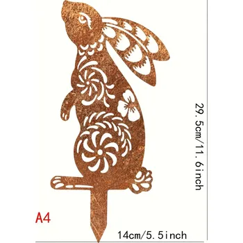 Zahradní dekorace Rustikální dekorace | zahradní zápich - TY6650-04