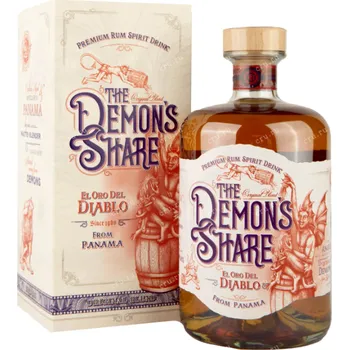 Rum The Demon's Share la Reserva del Diablo 40% 0,7 l (holá láhev)