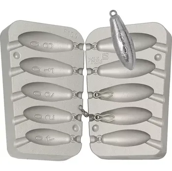 FORMA NA OLOVO TORPÉDO 40,50,60,70,80G+ 100 PÉREK ZDARMA