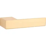 Dveřní kování MP ASG - LUDISIA - RT (OLS - Mosaz broušená), klika-klika, Bez spodní rozety, MP OLS (mosaz broušená a lakovaná)