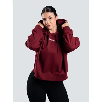 Dámská mikina Dámská mikina z BIO bavlny, vínová Velikost: S Vínová dámská mikina z BIO bavlny